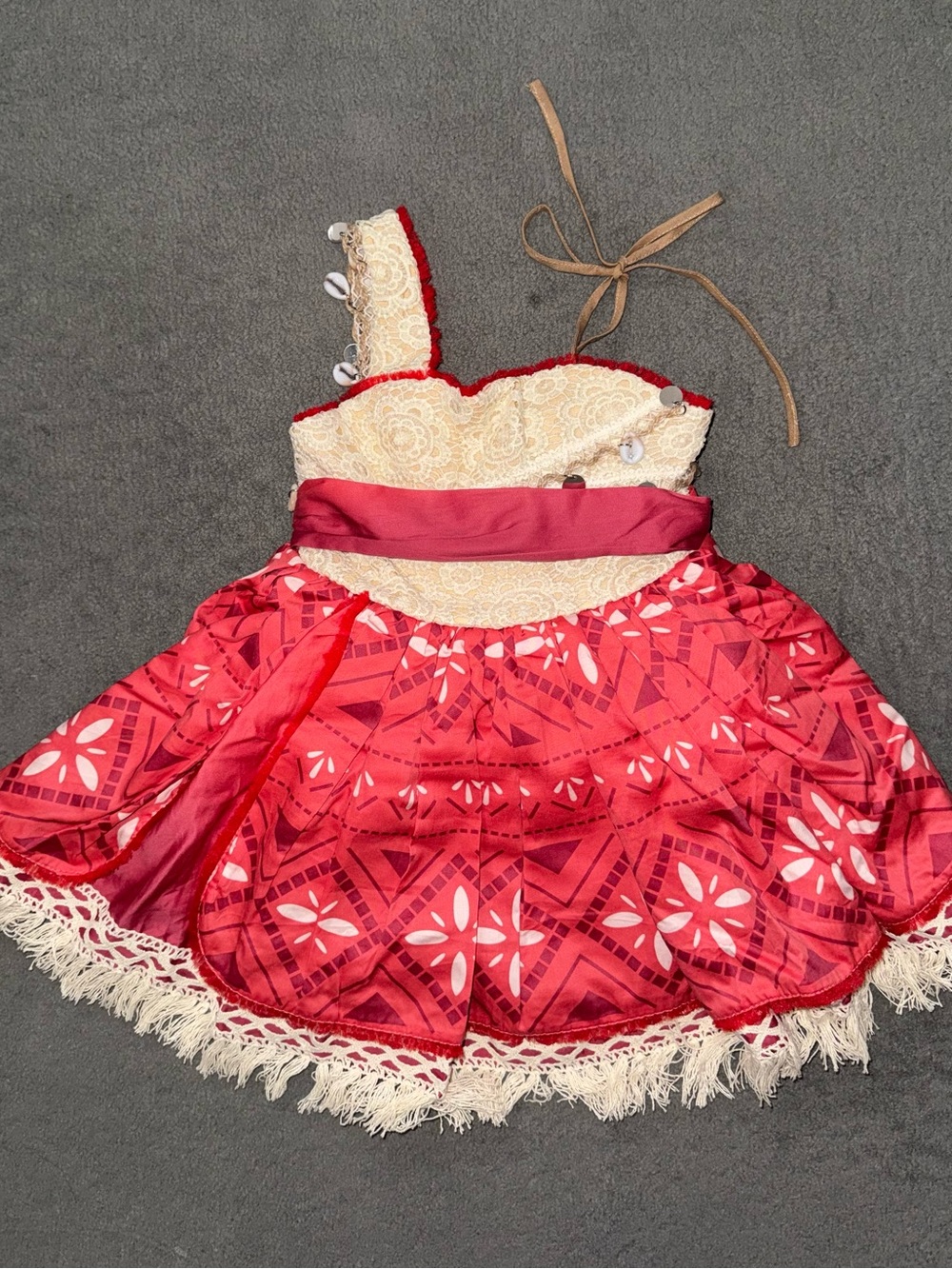 Bitty Bundles of Joy Moana Inspired Dress Costume M. Joy Girls Size 4
